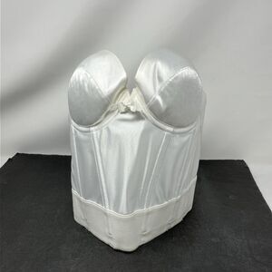 Wonderbra Bra 34B Push Up Bra 7554  Corset Bustier Bra Underwire Satin Strapless